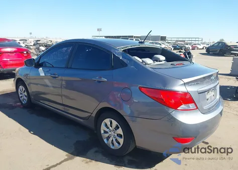 2017 Hyundai Accent Se z USA, uszkodzony, nr VIN KMHCT4AE3HU244716